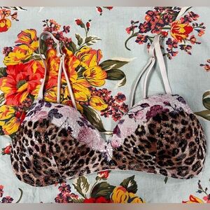 I 💗 OFFERS! PINK Victoria's Secret Leopard and Floral Bra